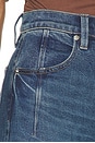 view 6 of 6 Kyra Ankle High Rise Bowed Wide Leg Jeans in Cosmic