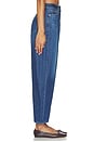 view 3 of 6 Sacha High Rise Relaxed Barrel Jeans in Nile