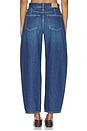 view 4 of 6 Sacha High Rise Relaxed Barrel Jeans in Nile