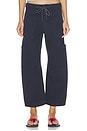 view 1 of 6 Sabrina Curved Utility Pant in Nautical