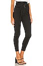 view 2 of 4 Inez Paperbag Skinny in Black