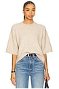 view 1 of 4 Shiloh Boxy Crewneck Sweater in Oatmeal