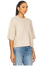 view 2 of 4 Shiloh Boxy Crewneck Sweater in Oatmeal