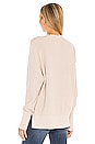view 3 of 4 Darya Oversized Crewneck Pullover in Dove