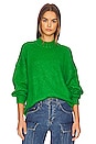 view 1 of 4 Carlen Mock Neck Sweater in Fern