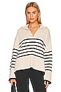 view 1 of 4 PULL KARINA in Midnight Dove Stripe