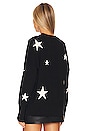 view 3 of 4 Darya No Pocket Oversized Pullover Sweater in Royal Midnight