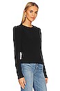 view 2 of 4 Eddison Puff Sleeve Sweater in Midnight