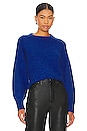 view 1 of 4 Adina Everyday Raglan Sweater in Cobalt