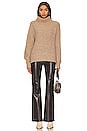 view 4 of 4 Ashley Turtleneck Sweater in Camel
