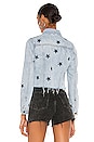 view 4 of 5 Brando Navy Star Denim Jacket in Navy Zodiac