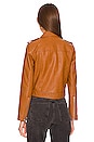 view 4 of 5 Tracy Moto Jacket in Cognac