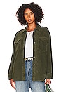 view 1 of 5 Mandy Oversized Shacket in Pine