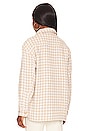 view 4 of 5 Libby Shirt Jacket in Clay Houndstooth