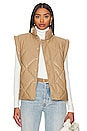 view 1 of 5 GILET CANDICE in Chai