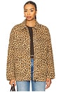 view 1 of 4 Cecile Quilted Jacket in Feline