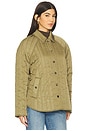 view 3 of 5 Sawyer Quilted Barn Jacket in Olive