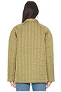 view 4 of 5 Sawyer Quilted Barn Jacket in Olive