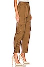 view 3 of 5 Nadine Belted Cargo Pants in Nutmeg