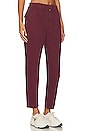 view 2 of 4 Pamela High Rise Straight Trouser in Bordeaux