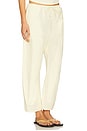 view 2 of 6 Theo Drawstring Poplin Pant in Lemonade