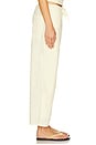 view 3 of 6 Theo Drawstring Poplin Pant in Lemonade