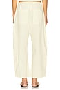 view 4 of 6 Theo Drawstring Poplin Pant in Lemonade