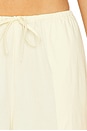 view 6 of 6 Theo Drawstring Poplin Pant in Lemonade