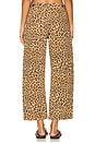 view 4 of 6 Tori Bowed Utility Pant in Feline
