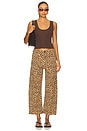 view 5 of 6 Tori Bowed Utility Pant in Feline