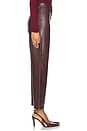 view 3 of 6 Jett High Rise Bowed Straight in Cabernet