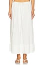 view 1 of 6 Noelle Poplin Maxi Skirt in Le Blanc