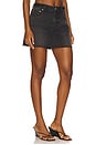 view 3 of 7 Daisy Low Slung Mini Skirt in Caviar