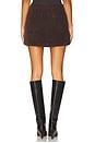 view 4 of 6 Uma High Rise Mini Skirt in Mocha