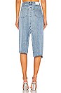 view 3 of 4 Kaia Denim Midi Skirt in Blue Cult