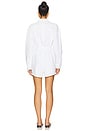 view 3 of 3 Vance Long Sleeve Romper in Vivid White