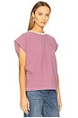 view 2 of 5 Trina Tee in Sangria White Stripe