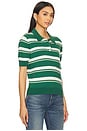 view 2 of 4 Drea Top in Emerald Stripe