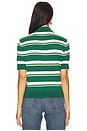 view 3 of 4 Drea Top in Emerald Stripe