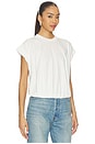 view 2 of 4 Millie Bubble Tee in Le Blanc