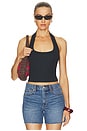 view 1 of 4 Nattie Modal Halter Tank Top in Black