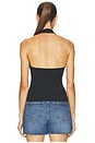 view 3 of 4 Nattie Modal Halter Tank Top in Black
