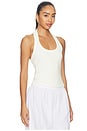 view 2 of 4 Nattie Modal Halter Tank Top in Soft White