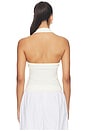 view 3 of 4 Nattie Modal Halter Tank Top in Soft White