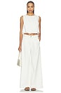 view 4 of 4 RUE クロップトップ in Off White