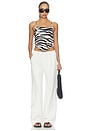 view 4 of 4 Sinclaire Top in Zebra