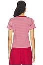 view 3 of 5 Alba Baby Tee in Racer Red Stripe