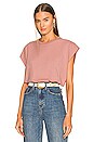 view 1 of 4 T-SHIRT SANS MANCHES TRINA in Mauve