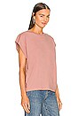 view 2 of 4 T-SHIRT SANS MANCHES TRINA in Mauve