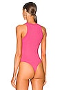 view 4 of 5 Blake Crew Neck Bodysuit in Flamingo
